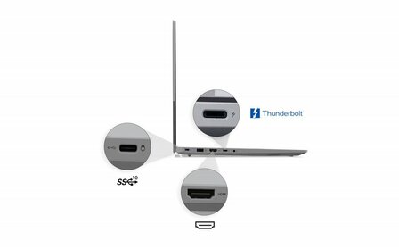 Lenovo ThinkBook 16 G8 | 16" WUXGA IPS (1920x1200) | Intel Core Ultra 5 225U | 16GB DDR5 RAM | 512GB SSD | Windows 11 Professional | Grijs