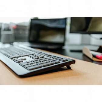 CHERRY KW 3000 | Draadloos Toetsenbord | USB ontvanger | QWERTY | Zwart