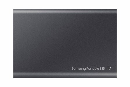 Samsung T7 | Externe SSD | 1TB | USB 3.2 Gen2 | 1.050MB/s read | 1.000MB/s write | Grijs