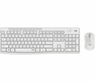 Logitech MK295 toetsenbord RF Draadloos QWERTY US International Wit