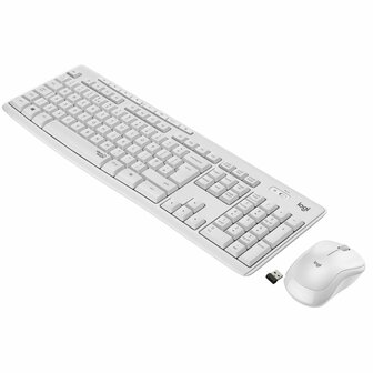 Logitech MK295 toetsenbord RF Draadloos QWERTY US International Wit