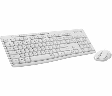 Logitech MK295 toetsenbord RF Draadloos QWERTY US International Wit