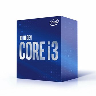 Intel Core i3 10100F | 4 Cores 8 Threads | 3.6 GHz/4.3 GHz Turbo | 6 MB Cache | LGA1200 | Box