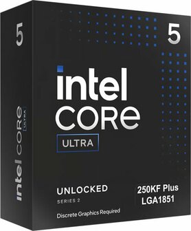 Intel Core Ultra 5 250KF | 14-Core | 4.2GHz / 5.3GHz Turbo | 30MB Smart Cache | Socket 1851 | Boxed Processor