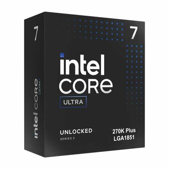 Intel Core Ultra 7 270K Plus | 24-Core | 3.7GHz / 5.5GHz Turbo | 36MB Smart Cache | Socket 1851 | Boxed Processor