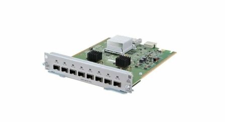 Hewlett Packard Enterprise 8 port 1G 10GbE SFP+ MACsec v3 zl2 Module | Network Switch Module | 10 Gigabit