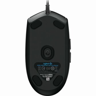 Logitech G102 LIGHTSYNC | 8000 DPI | 6 Knoppen | RGB | Bedrade Gamingmuis | Zwart