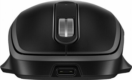 HP 515 Ultra-Fast Rechargeable Wireless Mouse | 4000 DPI | 5 Knoppen | USB-ontvanger | Zwart