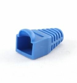 *Tule huls voor RJ45 stekker, blauw