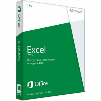 Microsoft Excel 2013 32b/x64 Medialess UK