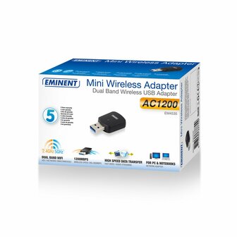 Eminent Wireless AC1200 USB Adapter micro