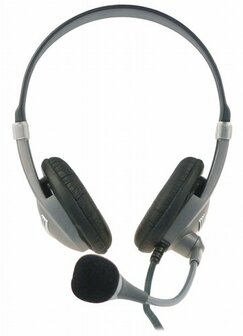 Eminent Headset with Microphone Stereofonisch hoofdtelefoon