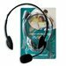 Eminent Headset with Microphone Stereofonisch Zwart hoofdtelefoon