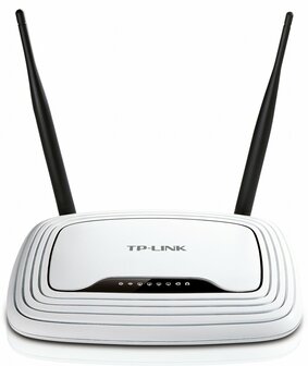 TP-LINK TL-WR841N draadloze router Fast Ethernet Single-band (2.4 GHz) Zwart, Wit