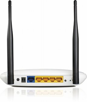 TP-LINK TL-WR841N draadloze router Fast Ethernet Single-band (2.4 GHz) Zwart, Wit