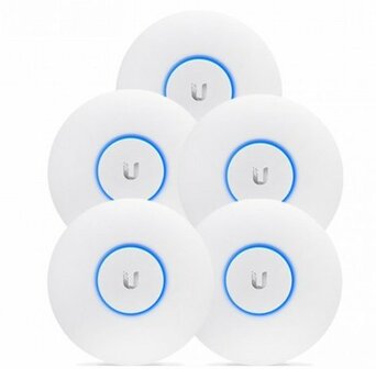 Ubiquiti UniFi Indoor, 2.4GHz/5GHz, 5-pack