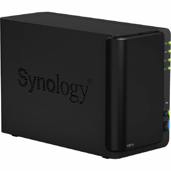 Synology DS216+II NAS Desktop Ethernet LAN Zwart data-opslag-server