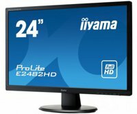 iiyama ProLite E2482HD-B1 24&quot; Zwart Full HD LED display