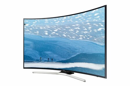 Samsung UE55KU6100K 55&quot; 4K Ultra HD Smart TV Wi-Fi Zwart, Zilver