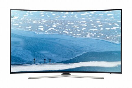 Samsung UE55KU6100K 55&quot; 4K Ultra HD Smart TV Wi-Fi Zwart, Zilver