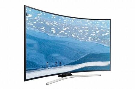 Samsung UE55KU6100K 55&quot; 4K Ultra HD Smart TV Wi-Fi Zwart, Zilver