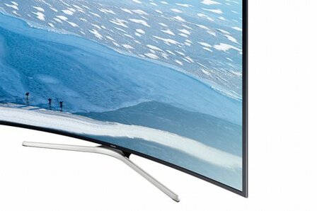 Samsung UE55KU6100K 55&quot; 4K Ultra HD Smart TV Wi-Fi Zwart, Zilver