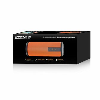 Accentus One Ultra Bass Bluetooth Tube Speaker