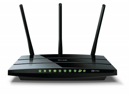 TP-LINK Archer C7 Wi-Fi Ethernet LAN Dual-band Zwart