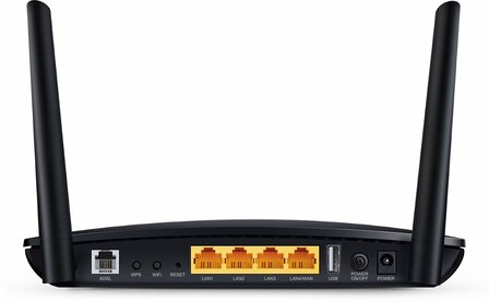 TP-LINK Archer D50 Dual-band (2.4 GHz / 5 GHz) Fast Ethernet Zwart