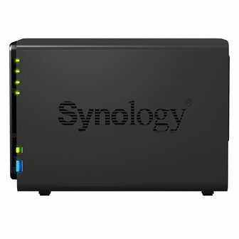 Synology DS216+II NAS Desktop Ethernet LAN Zwart data-opslag-server