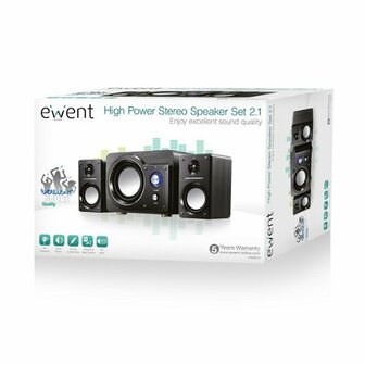 Ewent Speaker set 2.1 high power AC