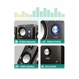 Ewent Speaker set 2.1 high power AC