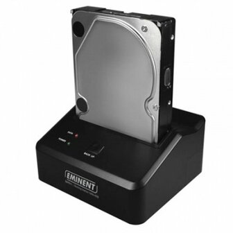 Eminent EM7011 Zwart notebook dock &amp; poortreplicator