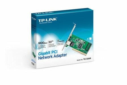 TP-LINK TG-3269 netwerkkaart &amp; -adapter