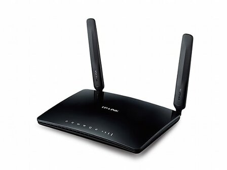 TP-LINK TL-MR6400 Dual-band (2.4 GHz / 5 GHz) Fast Ethernet Zwart 3G 4G draadloze router