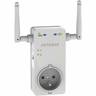 Netgear Wlan 300Mbit Range Extender inclusief stopcontact