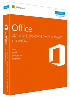 Microsoft Office 2016 Home and Student EU (PL)