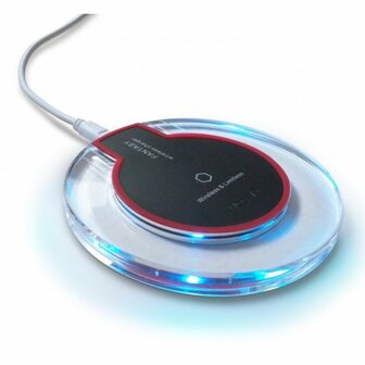 Universal Wireless Charger Q1 Black/Red