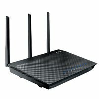 ASUS RT-AC66U Dual-band (2.4 GHz / 5 GHz) Gigabit Ethernet draadloze router