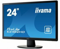 Mon Iiyama E2482HD-B1 Zwart 24 inch