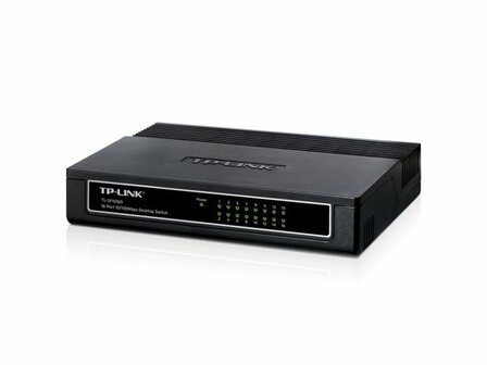 TP-LINK TL-SF1016D Unmanaged Fast Ethernet (10/100)