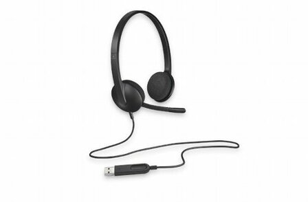 Logitech H340 | Bedraade On-Ear USB Headset | Zwart