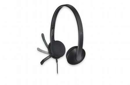 Logitech H340 | Bedraade On-Ear USB Headset | Zwart