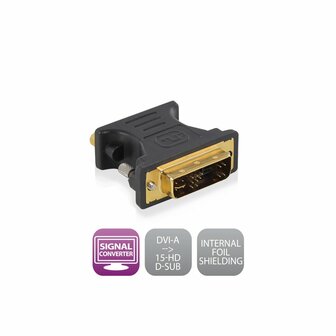 Ewent kabel-tussenstuk | DVI-A naar VGA | EW9850