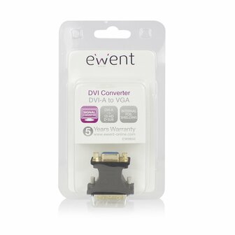 Ewent kabel-tussenstuk | DVI-A naar VGA | EW9850
