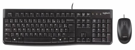 Logitech MK120 | Bedraade Muis en Toetsenbordcombo | QWERTY