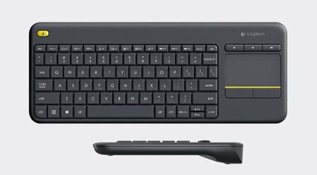 Logitech K400 | Draadloos Toetsenbord met Touchpad | QWERTY