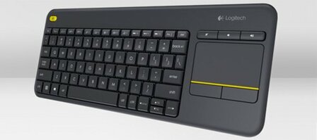 Logitech K400 | Draadloos Toetsenbord met Touchpad | QWERTY
