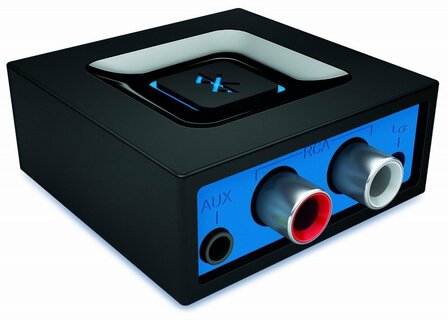 Logitech Bluetooth Audio Adapter | Draadloos Streamen | 3,5mm &amp; RCA | Zwart