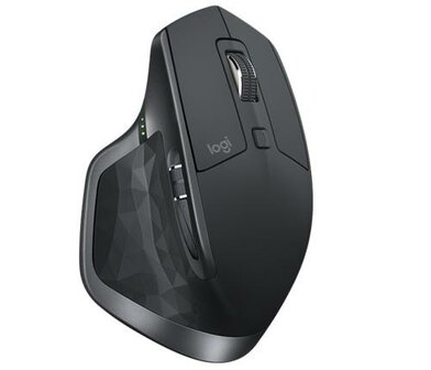 Logitech MX Master 2S | Draadloze Muis | RF-Draadloos + Bluetooth | 4000 DPI | Grafiet